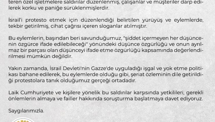 İzmir Barosu’ndan Laik Cumhuriyete Yönelik Saldırılara Sert Tepki