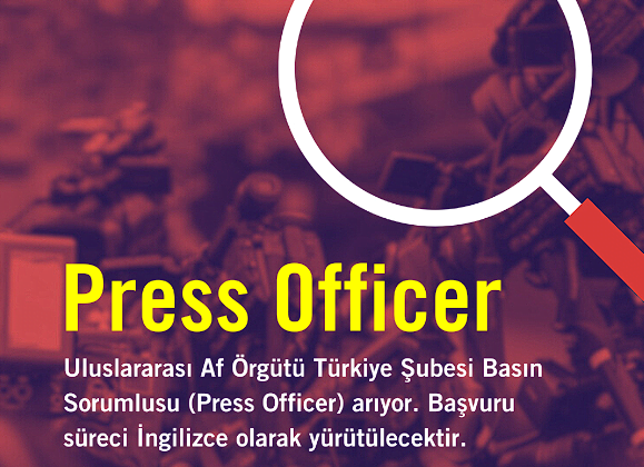 Amnesty İstanbul Ofisi İçin Basın Sorumlusu Arıyor