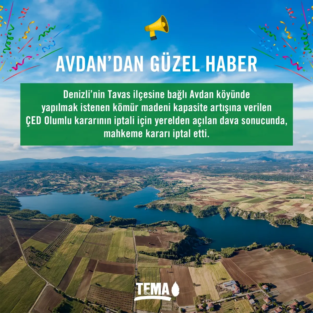 Avdan Köyü’nde Kömür Madeni Kapasite Artışına Mahkemeden İptal Kararı