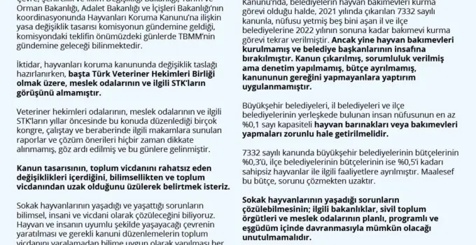 Meslek Odalarından Ortak Bildiri: “Öldüren Değil Yaşatan Yasa İstiyoruz!”