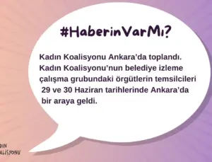 Kadın Koalisyonu Ankara’da Toplandı