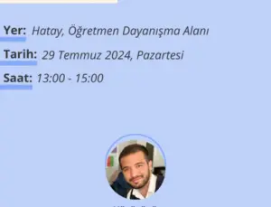 Hatay’da Masal Atölyesi: Öğretmenlerin İyi Olma Haline Yolculuk