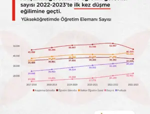 İLKE Vakfı: Araştırma Görevlisi ve Öğretim Görevlisi Sayısında  Düşüş