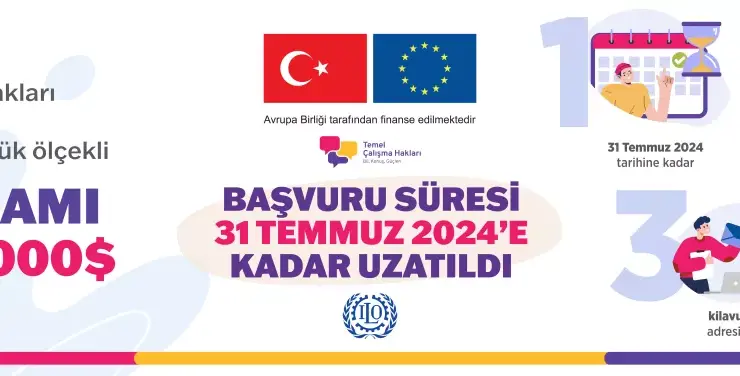 ILO Türkiye Ofisi’nden Küçük Ölçekli Hibe Programı Başladı!