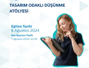 Dijitalde Hayat Kolay Projesi Çevrim İçi Tasarım Odaklı Düşünme Atölyesi Başlıyor!