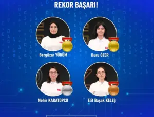 4. Avrupa Kızlar Bilgisayar Olimpiyatı’nda Rekor Başarı