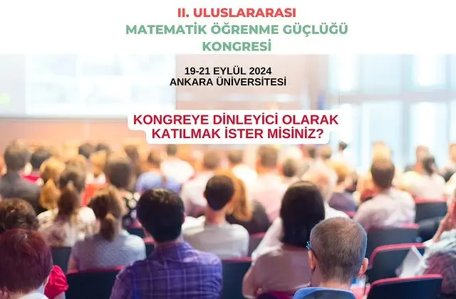 II. Uluslararası Matematik Öğrenme Güçlüğü Kongresi