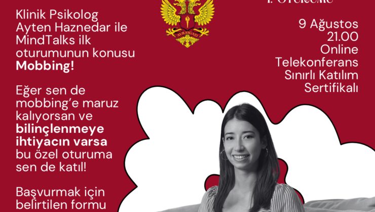 Avrasya Gençlik Araştırmaları Derneği sosyal destek programı olan MindTalks programını duyurdu!