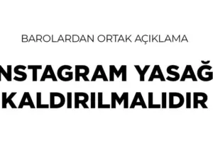 Barolardan İnstagram Yasağına Ortak Açıklama
