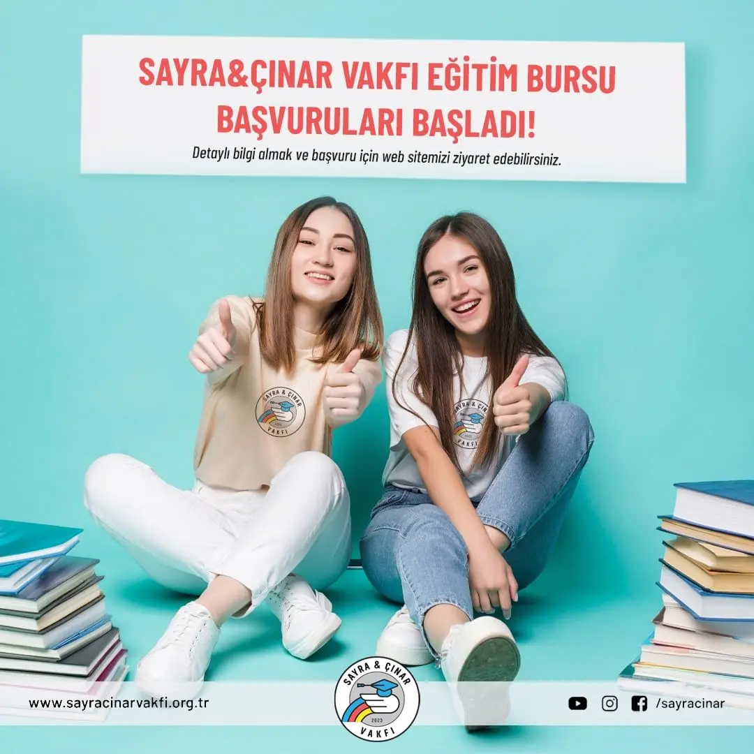 Sayra & Çınar Vakfı’ndan Öğrencilere Karşılıksız Burs