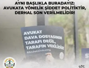 İzmir Barosu: “Avukata Yönelik Şiddet Politiktir, Derhal Son Bulmalıdır!”