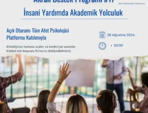 İnsani Yardımda Akademik Yolculuk