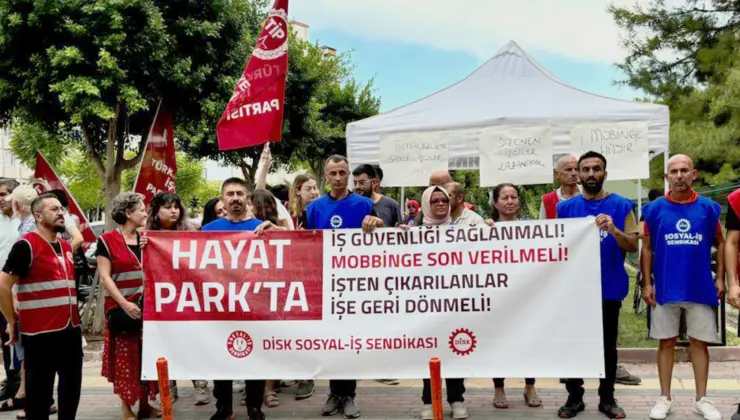 Konyaaltı Belediyesi’nde İşten Çıkarılan İşçiler İçin Protesto