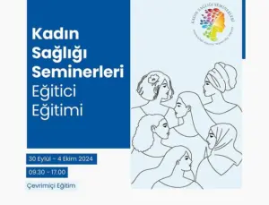 Kadın Sağlığı Seminerleri Eğitici Eğitimi Çevrimiçi Gerçekleşiyor!
