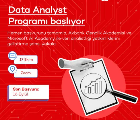 Akbank Gençlik Akademisi & Microsoft AI Academy Data Analyst Eğitimi