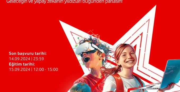 Habitat Derneği ve Vodafone Vakfı’ndan “Yapay Zeka Yıldızları” Eğitim Projesi