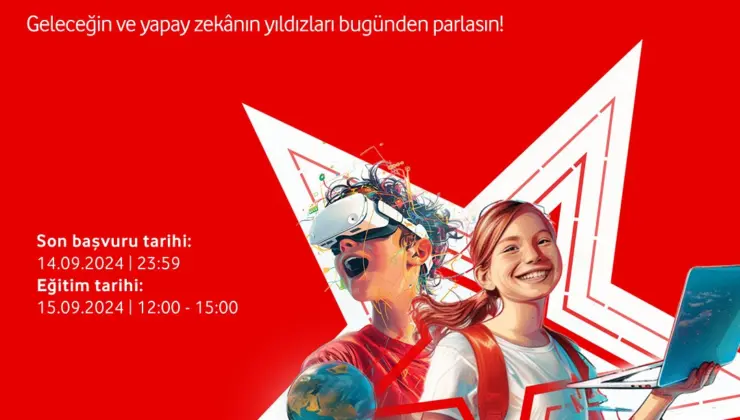 Habitat Derneği ve Vodafone Vakfı’ndan “Yapay Zeka Yıldızları” Eğitim Projesi