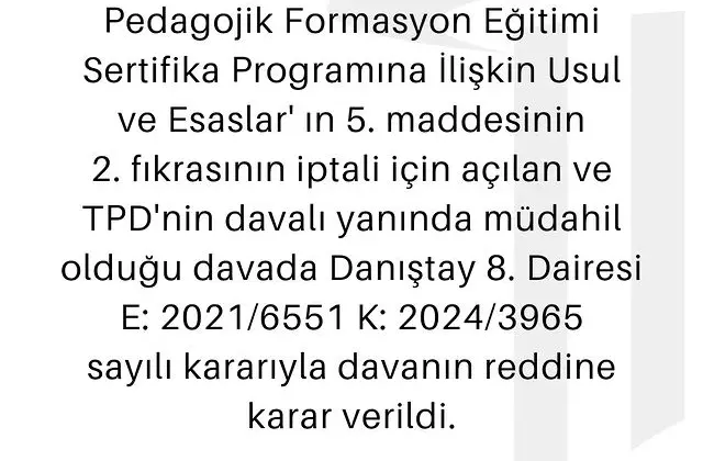 Psikoloji Mezunlarına Formasyon Yolu Açıldı!