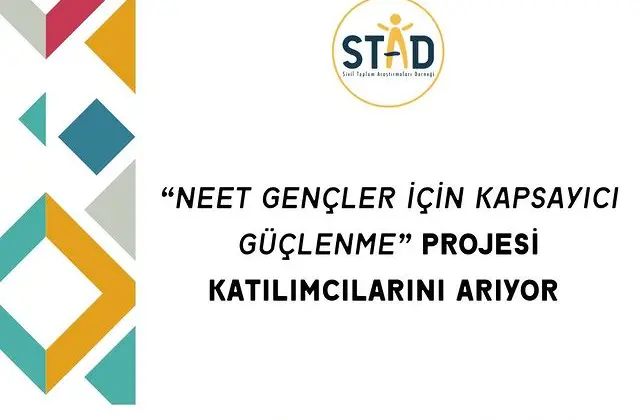 “NEET Gençler İçin Kapsayıcı Güçlenme” Projesine Başvurular Başladı!