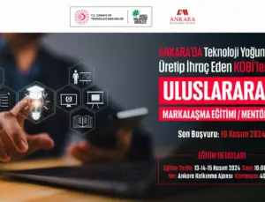 Uluslararası Markalaşma Eğitimi ve Mentörlük Programı Başvuruları Açıldı