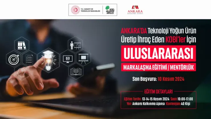 Uluslararası Markalaşma Eğitimi ve Mentörlük Programı Başvuruları Açıldı
