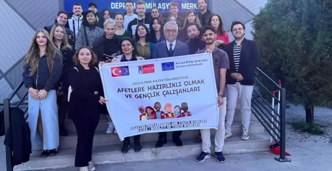 Erasmus+ Gençlik Çalışanları Afetlere Hazırlık Projesi Tamamlandı