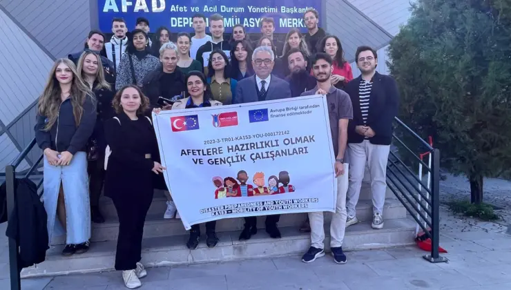 Erasmus+ Gençlik Çalışanları Afetlere Hazırlık Projesi Tamamlandı