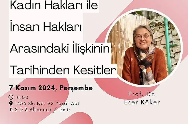 İHGD Açık Dersler’de Kadın Hakları ve İnsan Hakları İlişkisine Tarihsel Bir Bakış