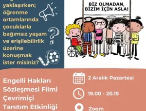 Engelli Hakları İçin Anlamlı Bir Adım