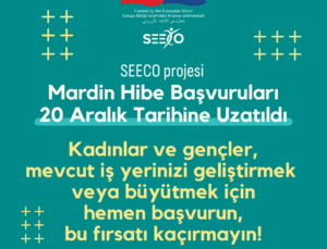 SEECO Projesi Sosyal Girişimcilik Hibe Başvuruları Uzatıldı