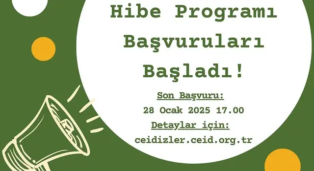 CEİDİzler Hibe Programı Başvuruları Başladı