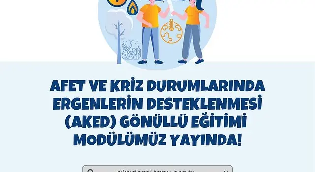 AKED Gönüllü Eğitimi Modülü Yayında