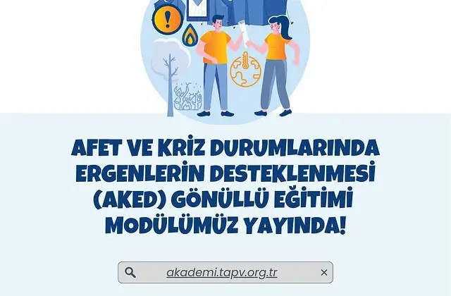 AKED Gönüllü Eğitimi Modülü Yayında