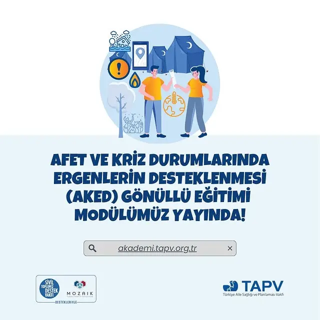 AKED Gönüllü Eğitimi Modülü Yayında