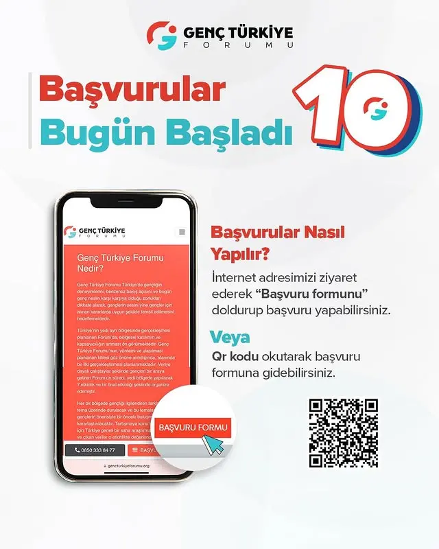 Genç Türkiye Forumu için İstanbul’da Buluşuyoruz!
