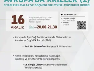 “Avrupa’da Krizler” Webinar Serisi: Aşırı Sağ ve Göçmenlere Etkisi Tartışılıyor