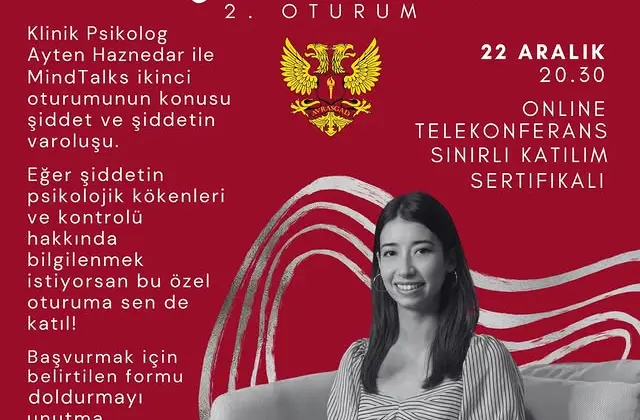 MindTalks II: Şiddetin Varoluşunu Klinik Psikolog Ayten Haznedar ile Tartışıyoruz
