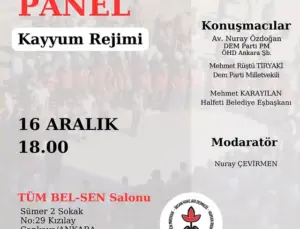 Kayyum Rejimi Paneli