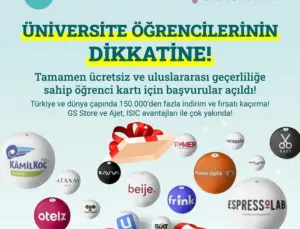 Ücretsiz ISIC Kart Fırsatı: Global Avantajlar Öğrencilerle Buluşuyor!