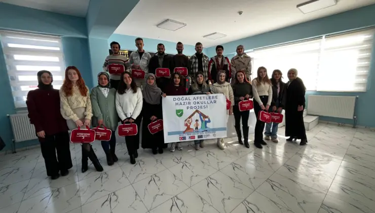 Van’da Genç Öğretmenlerden Doğal Afetlere Hazırlık Hamlesi
