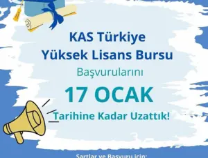 Konrad-Adenauer-Stiftung Türkiye Yüksek Lisans Bursu Başvuruları Başladı