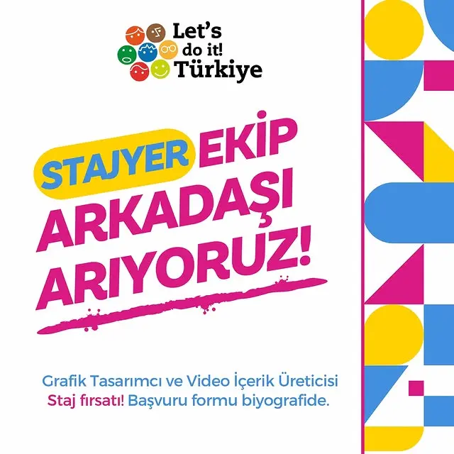 Let’s Do It! Türkiye, Yaratıcı Stajyerlerini Arıyor!