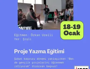 Gençlik Projeleri Yazma Eğitimi Başlıyor