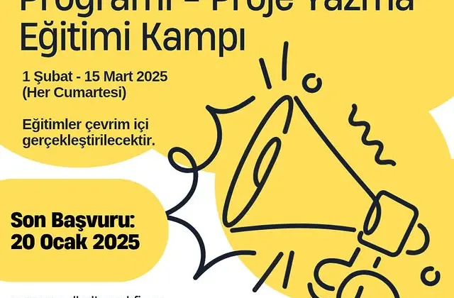 Proje Yazma Eğitimi Başlıyor