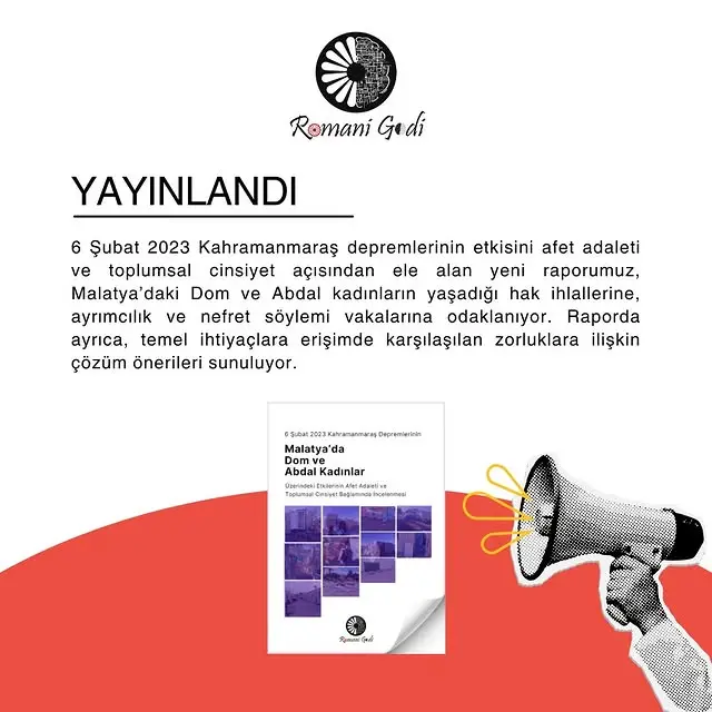 Malatya’da Dom ve Abdal Kadınların Depremle Mücadelesi