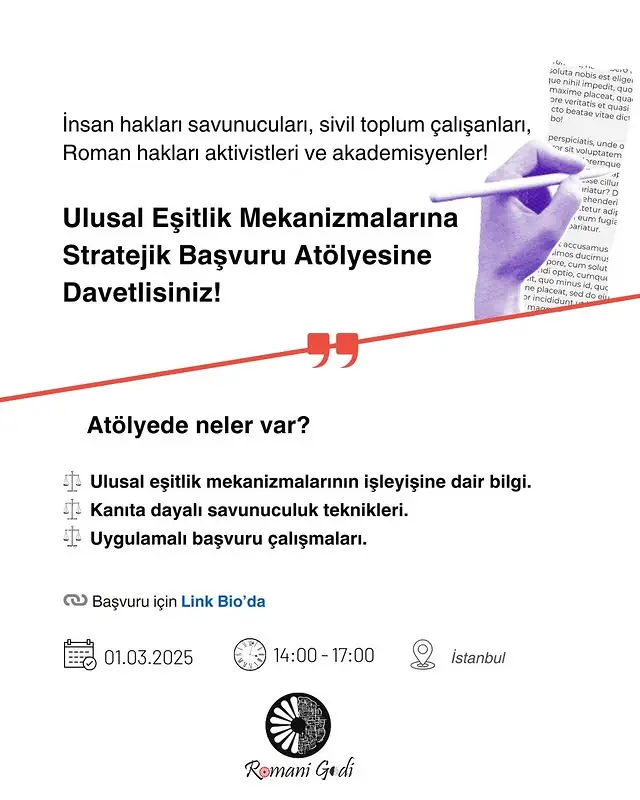 Roman Toplumu İçin Eşitlik Mekanizmalarına Erişim Güçleniyor