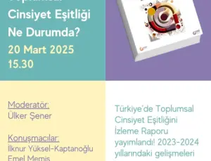 CEİDizler Projesi Kapsamında “Türkiye’de Toplumsal Cinsiyet Eşitliğini İzleme Raporu” Konuşulacak