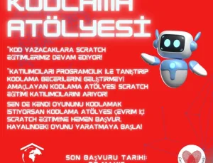 8-12 Yaş Grubuna Özel Scratch Kodlama Eğitimi Başlıyor