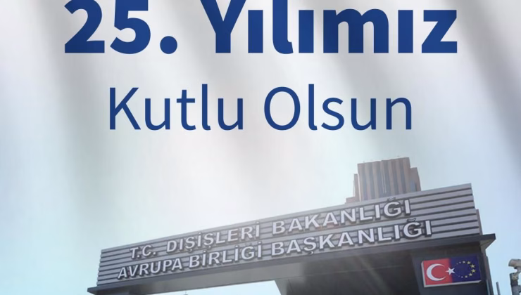 AB Başkanlığı 25. Yılını Kutluyor: Türkiye’nin Avrupa Yolculuğunda Çeyrek Asır