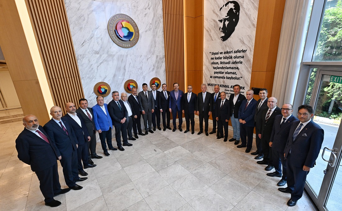 TOBB Başkanı Hisarcıklıoğlu, Merkez Bankası Başkanı Karahan ile Reel Sektörün Sorunlarını Görüştü